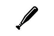Baseball Bat Silhouette Vector Bundl, an Illustration by Creativeshirt (Thumbnail 22 of 51)