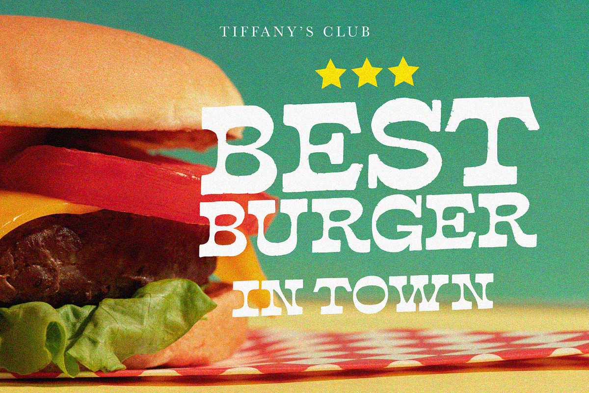 Funky Beats | Chunky Hand Drawn Font, a Serif Font by Ef Studio (Photo 7 of 10)