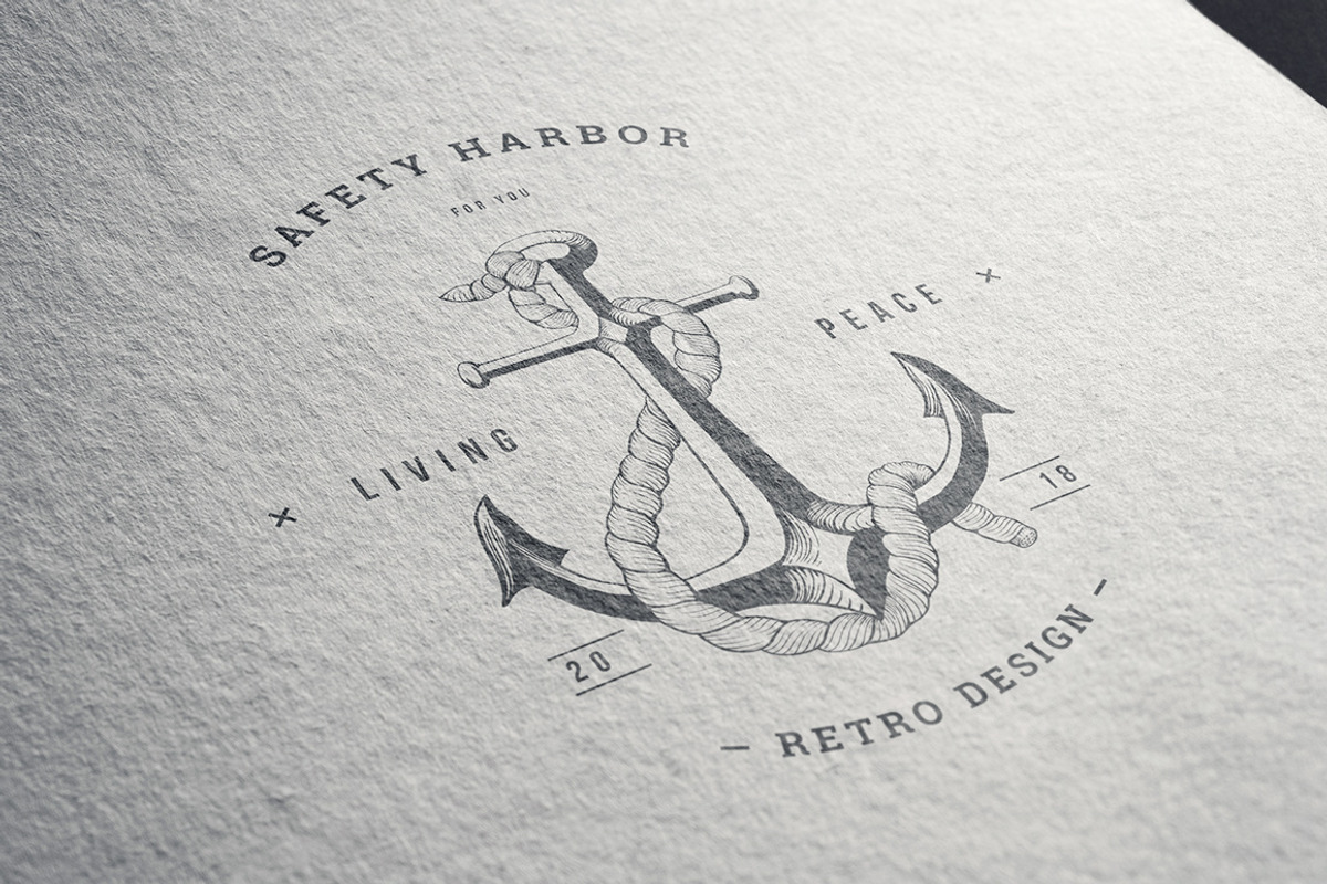 Vintage Badges vol 2, a Branding & Logo Template by blauananas (Photo 5 of 9)