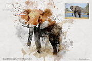 Digital Painting Photoshop Action, an Action Add-On by SlideSalad (Thumbnail 17 of 21)