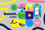 Geometric Infographics Design, an Object Illustration by Creative Graphics (Thumbnail 6 of 10)