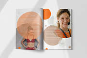 Fitness workout program template., a Magazine Template by Handy Template (Thumbnail 5 of 10)