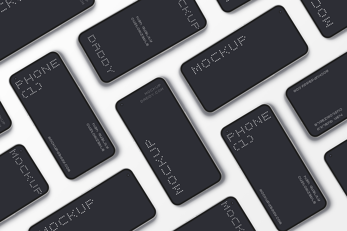Nothing Phone 1 Mockup, an Android Mockup by Mockupdaddy (Photo 11 of 29)