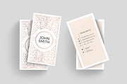 Art Deco Business Card Template, a Business Card Template by RCDesigns (Thumbnail 1 of 3)
