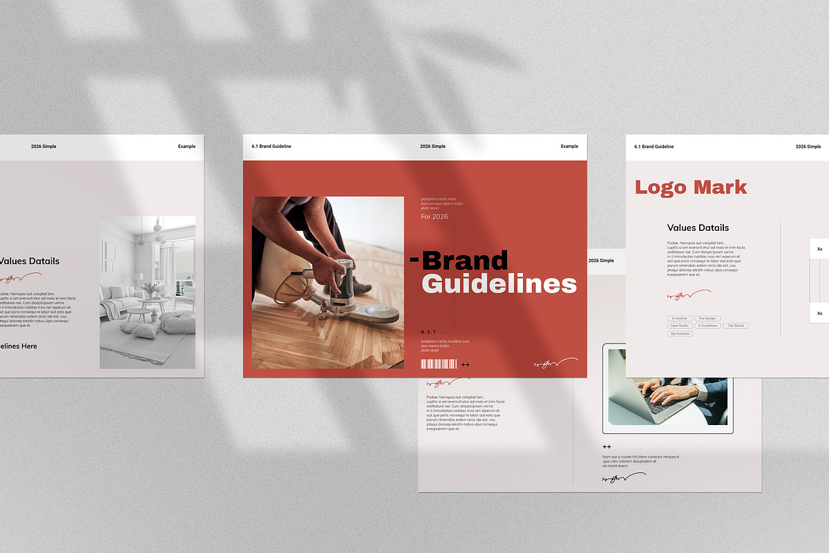 Brand Guidelines Template, a Brochure Template by metastudio38 (Photo 2 of 8)