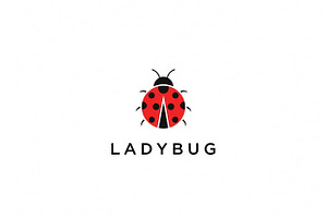 Minimalist Red Ladybug, a Branding & Logo Template by Logocreative