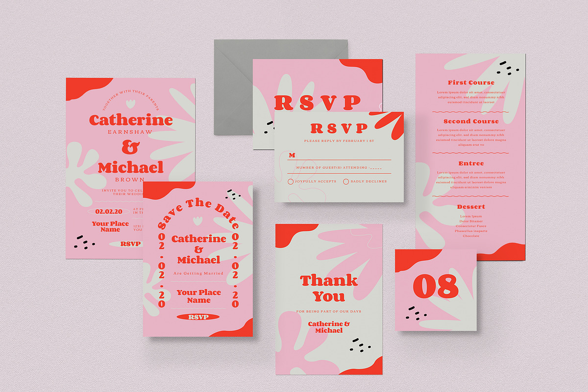 Tropical summer wedding invitation s, an Invitation Template by Guuver (Photo 1 of 3)