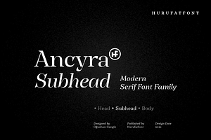 Ancyra Subhead