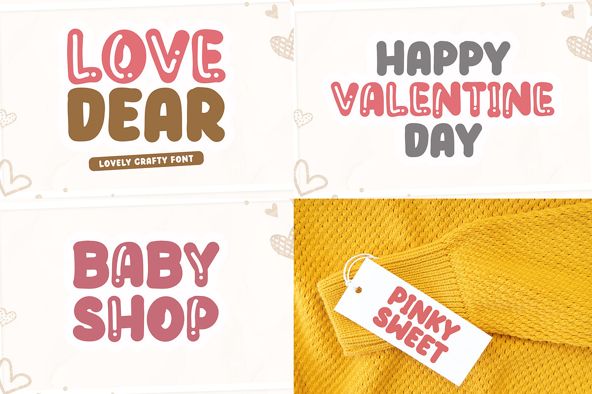 VALENTINE FONT BUNDLE, a Handwritten Font by Letterafa Studio (Photo 4 of 16)