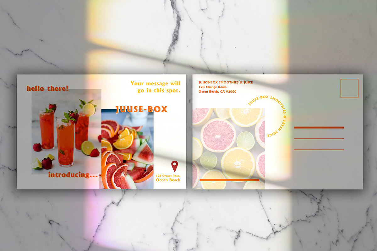 Modern Postcard Flyer Template, a Flyer Template by Grandview Collective (Photo 4 of 4)
