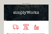 5 Email Templates Bundle Sketch, an Email Template by simplyWorkz (Thumbnail 2 of 6)