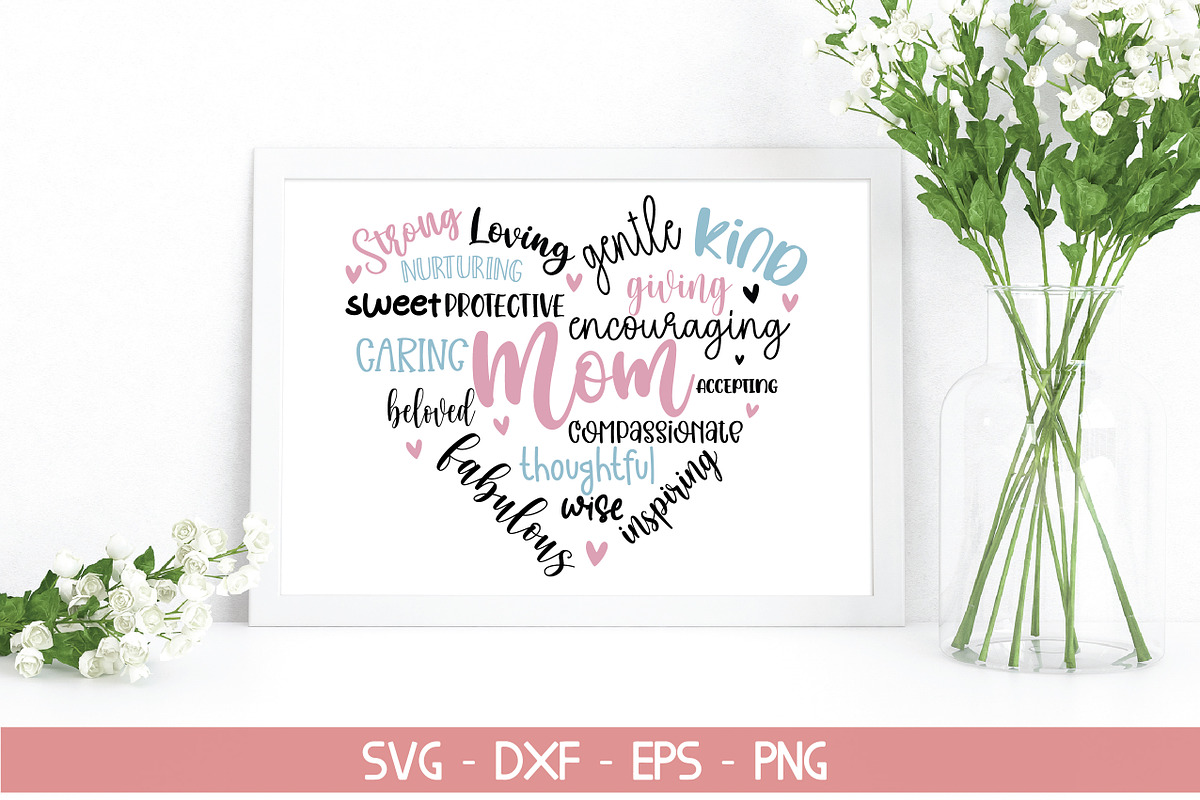 Mother's Day Heart SVG Bundle, a Graphic by Buycreativedesign (Photo 12 of 17)
