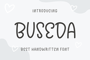 Buseda Font
