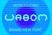 WABOM Font, a Sans Serif Font by MaikoHatta (Thumbnail 1 of 3)