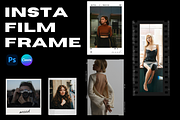 Polaroid frames | Film frame overlay, a Social Media Template by Presets store (Thumbnail 1 of 3)