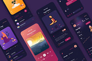 May - Yoga and Meditation Mobile App, an UI Kit Template by Lumina_ui_ux202 (Thumbnail 7 of 10)