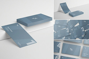 Business Card Mockup, an Advertising Mockup by Se٧enStudio