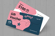 Gift voucher Template, a Stationery Template by MightyDesign (Thumbnail 2 of 6)