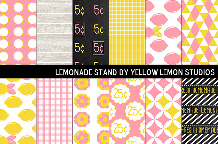 Summer Pink Lemonade stand