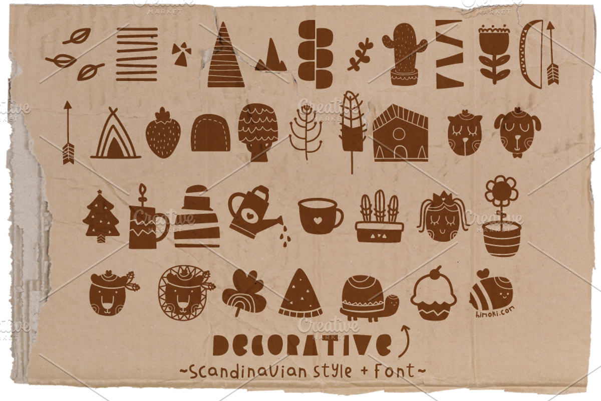 Sansa font family-8font-Scandinavian preview 6