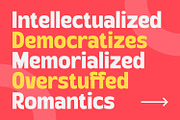 Yangko – Playful Display Font Family, a Sans Serif Font by Sekyra Lab (Thumbnail 6 of 14)