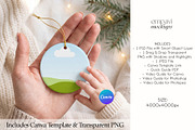 Ceramic Ornament Mockup, a Household Mockup by EmpaviMockups (Thumbnail 3 of 6)
