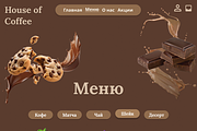 Coffee Shop UI/UX Concept, a Websites & App Template by WebDesignDaria (Thumbnail 3 of 6)