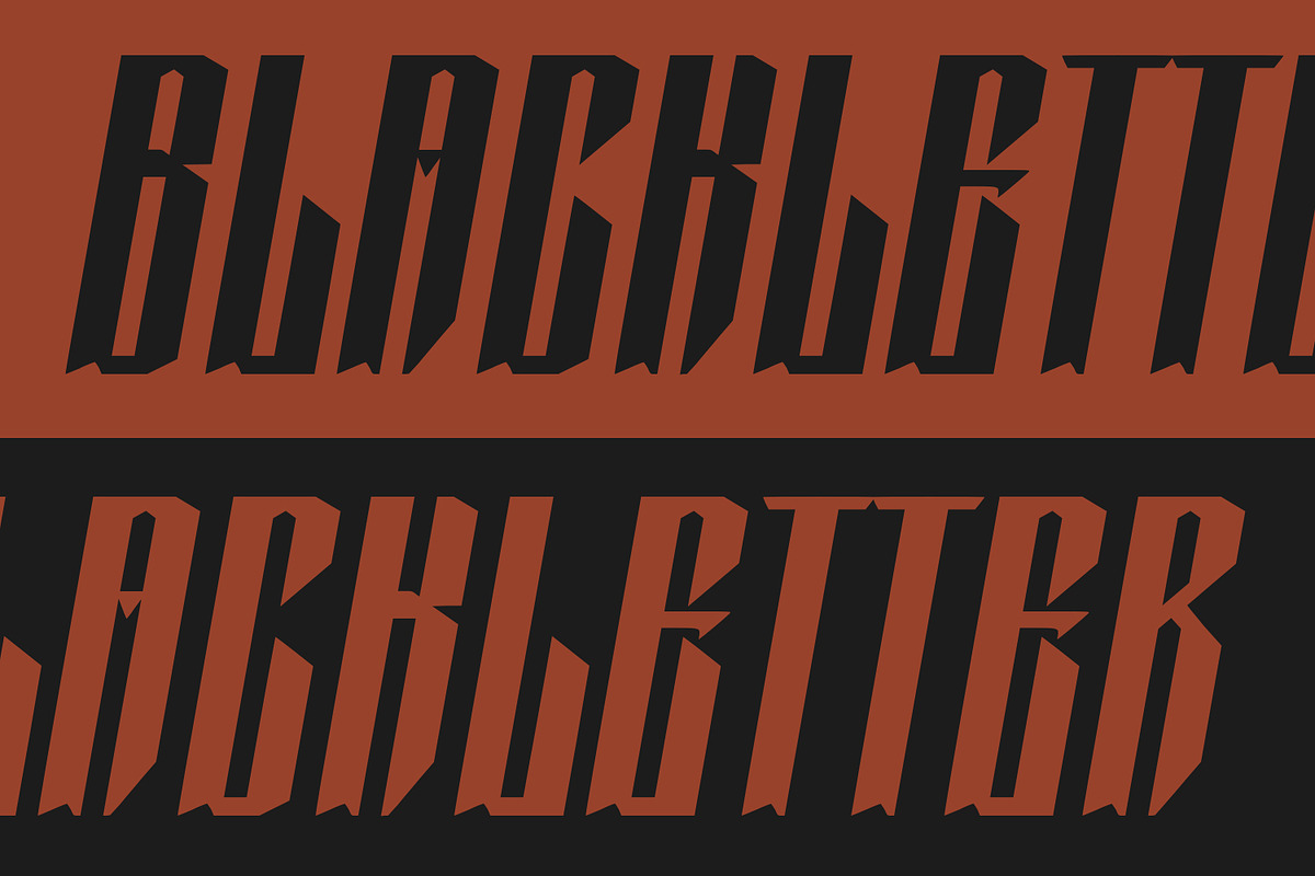 Remmaq Blackletter Display Font, a Blackletter Font by Maulana Creative (Photo 3 of 7)