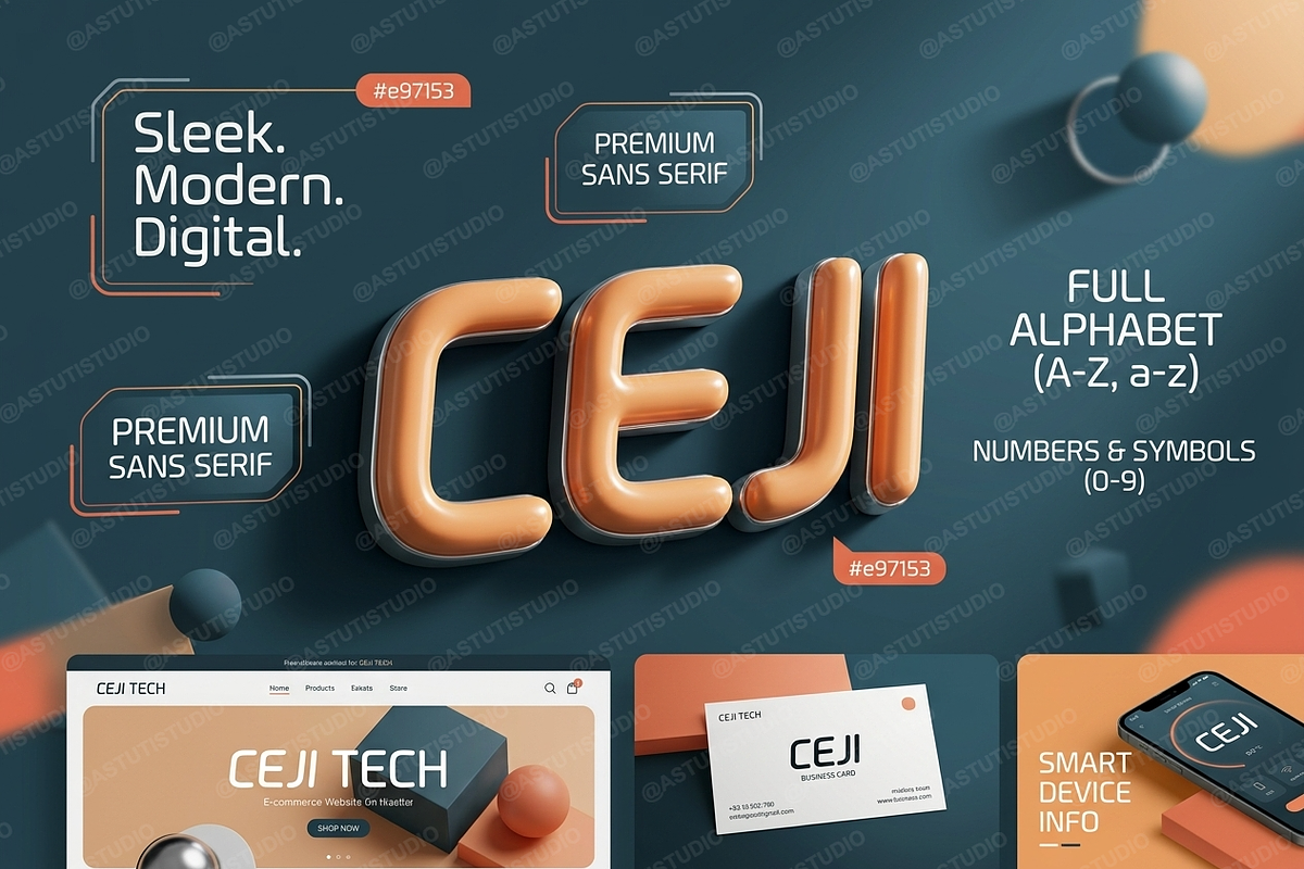 Ceji | Modern Luxury Serif, a Serif Font by Astuti Studio (Photo 18 of 25)