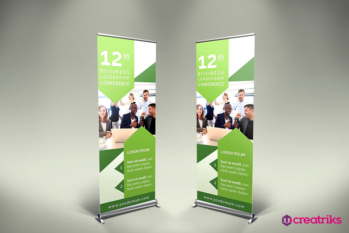 6 Roll Up Banners, a Marketing Template by Creatricks (Photo 3 of 7)