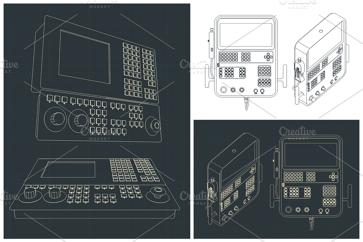 Automated plant line remote controls, a Technology Illustration by Blacklight (Photo 2 of 4)