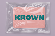 KROWN – Strong Geometric Sans, a Sans Serif Font by Gittype (Thumbnail 1 of 9)