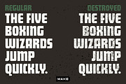 Letterpress Futura Display, a Font by Heavy Metal Type Co. (Thumbnail 2 of 5)