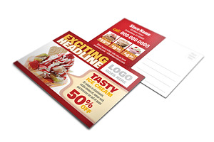 Restaurant Multipurpose Postcard