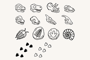 Cute Dinosaur Line Art Illustration, an Animal Illustration by Kusumaillustration (Thumbnail 5 of 9)