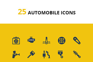 Auto, Finance-Buss & Medical Icons
