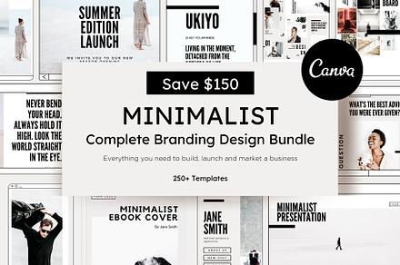 Minimalist Complete Brand Pack, a Social Media Template by Cultive Creative