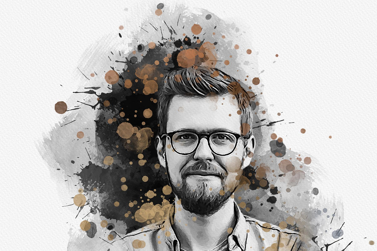 Mixed Art Watercolor Effect Template, an Action Add-On by MRI STUDIO (Photo 24 of 24)
