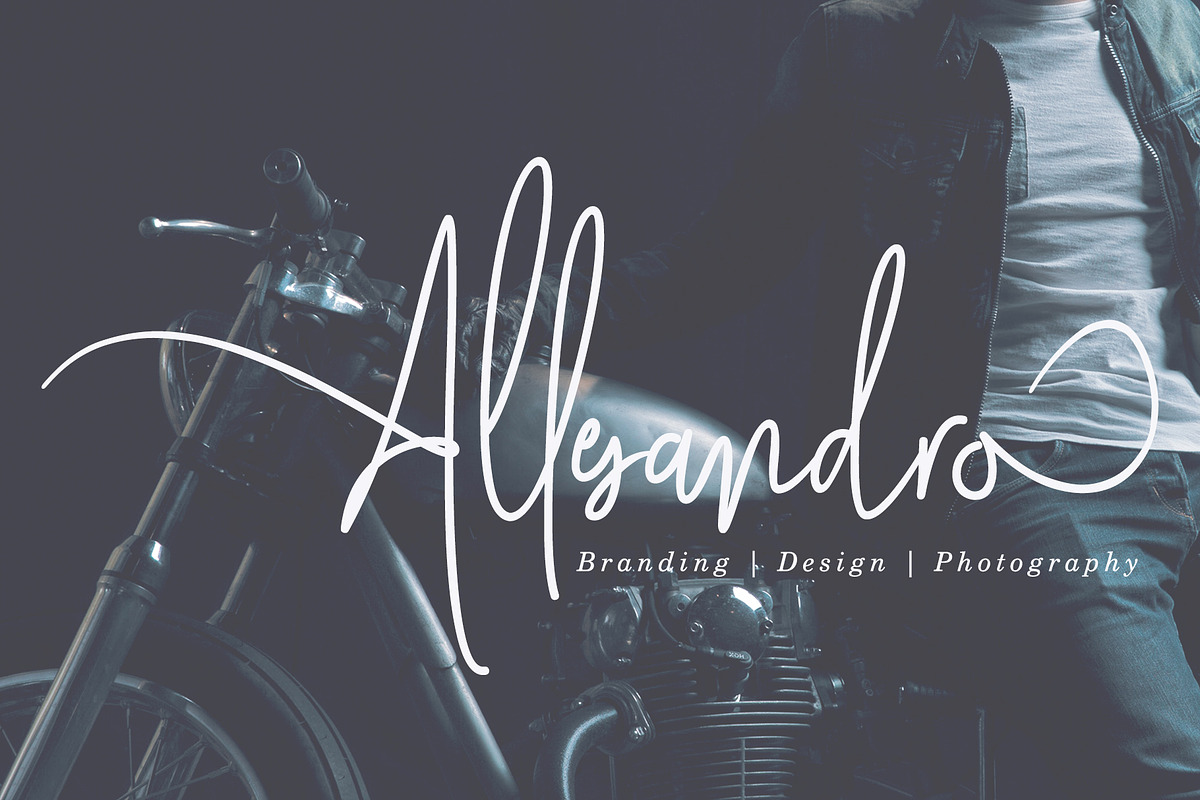 Mollaroid | Signature Font preview 2