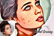 (SALE 85%) Digital Drawing Actions, an Action Add-On by Linspace (Thumbnail 1 of 5)