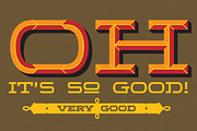 WideDisplay Bold&Shadow, a Slab Serif Font by Gaslight (Thumbnail 3 of 5)