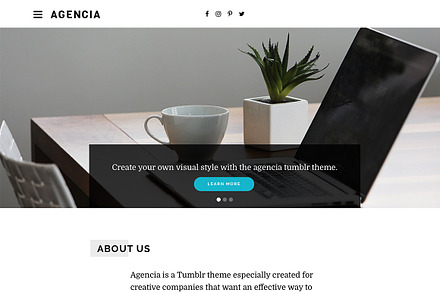 Agencia Tumblr Theme