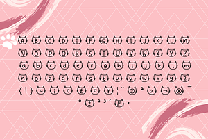 Meows Nepil Font