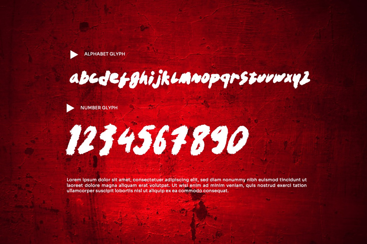 Berscare - Horror Font, a Handwritten Font by Dhabee (Photo 2 of 10)