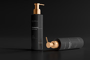 Dark Cosmetic Branding Mockups, a Cups & Container Mockup by pmvch (Thumbnail 48 of 86)