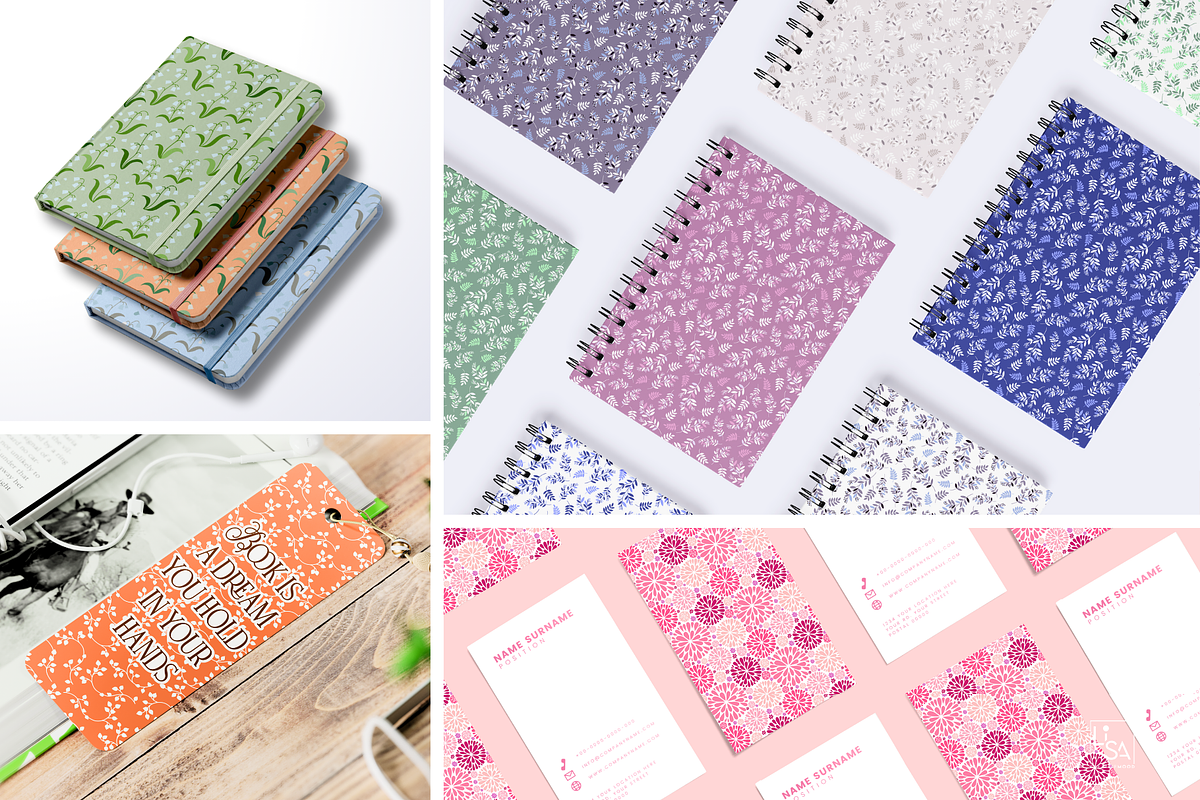MINIMAL FLORA | Pattern Collection, a Pattern Graphic by LiSA Creative Mood (Photo 16 of 17)