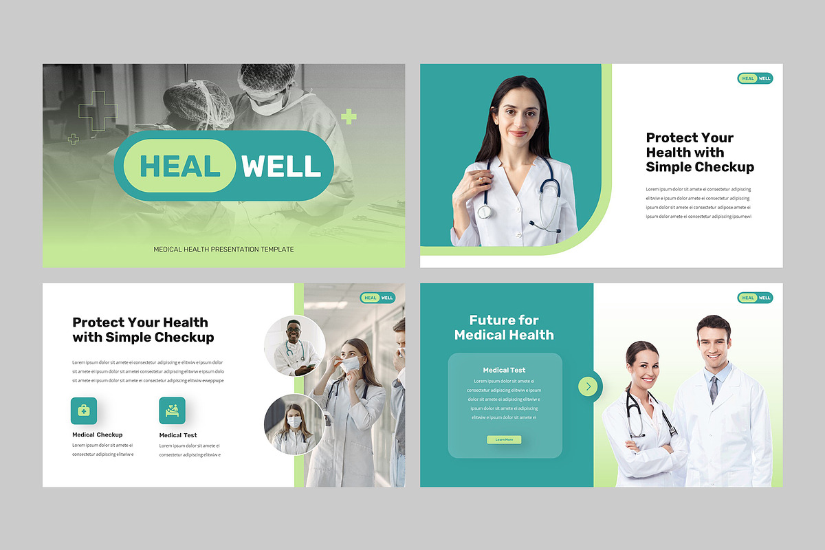 HEALWELL - Health & Medical Keynote, a Presentation Template by rgbryand (Photo 2 of 9)