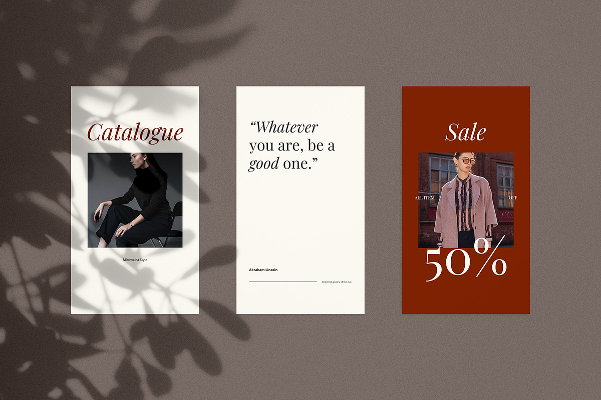 Estella Instagram Pack | PS & Canva, a Social Media Template by Visuel Colonie® (Photo 10 of 15)