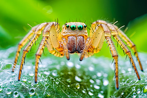 Jumping Spider Macro, an Animal Photo by Ales Munt