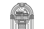 Bundles Vintage Music Outline Icons, an Outline Icon by adenpinkstore (Thumbnail 4 of 5)